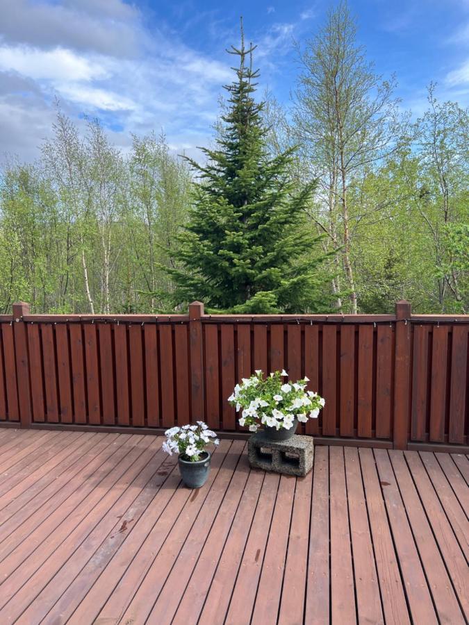 Summerhouse Vaglaskogur 아퀴레이리 외부 사진