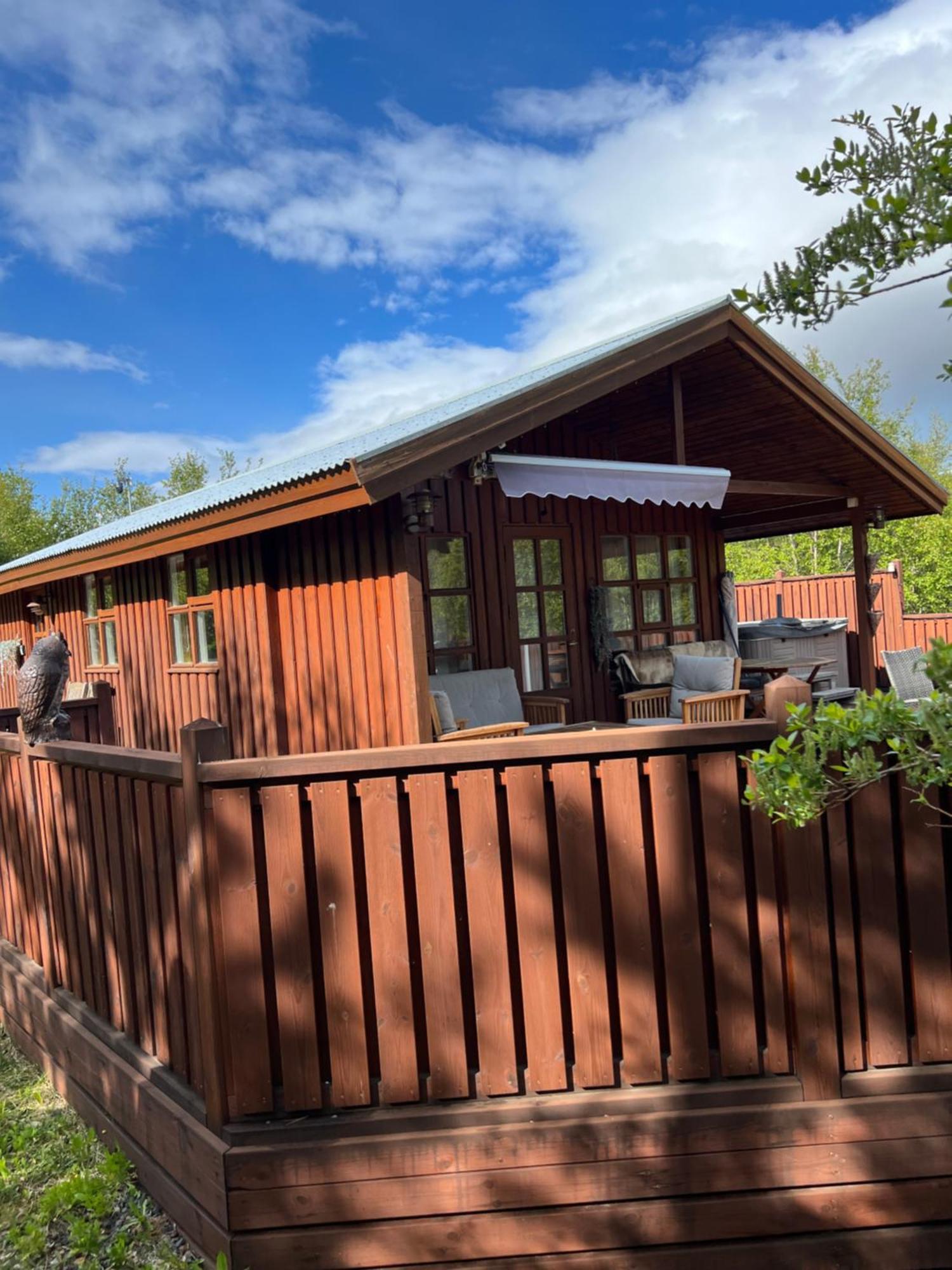 Summerhouse Vaglaskogur 아퀴레이리 외부 사진